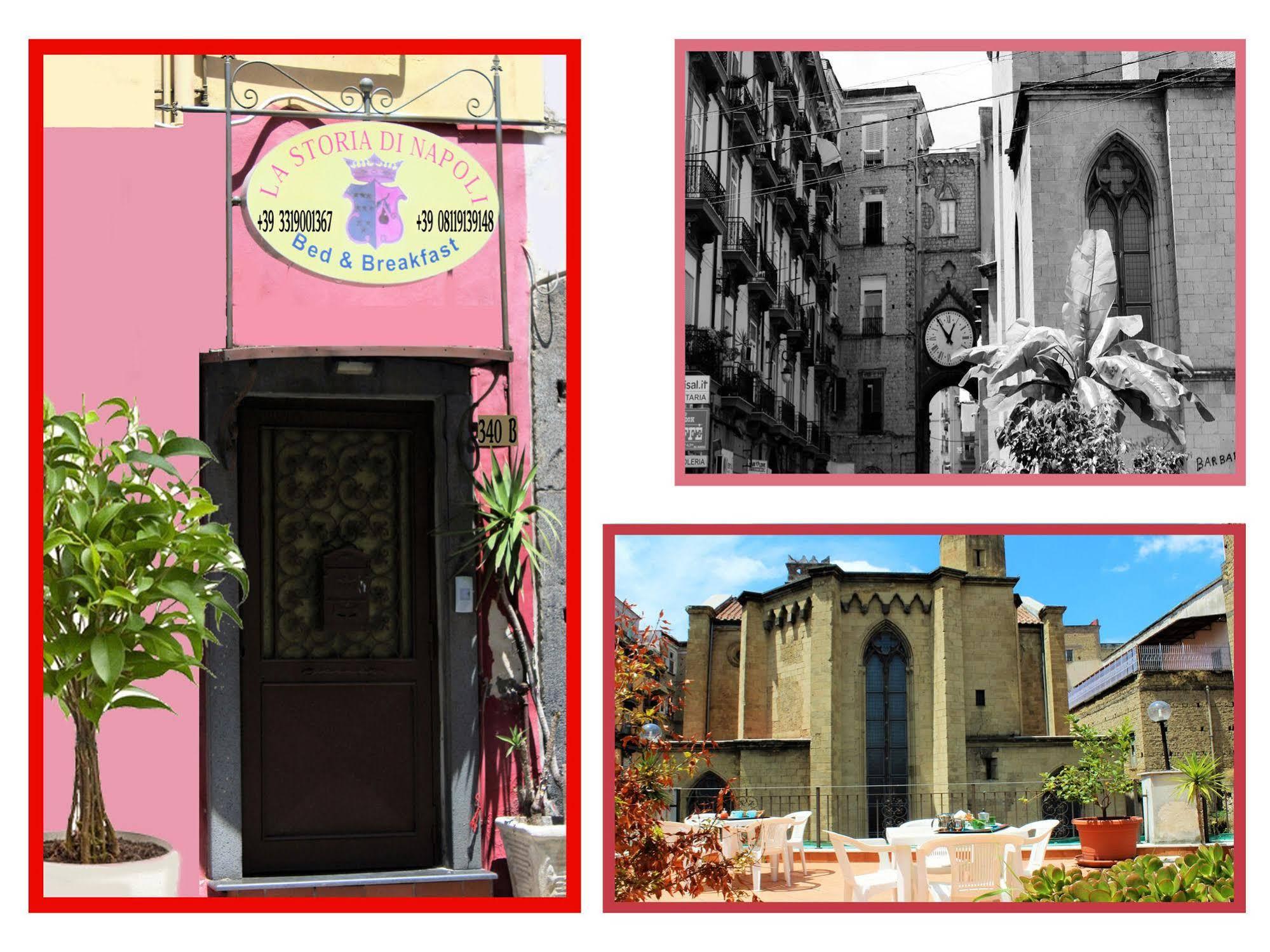 B&B La Storia Di Napoli Экстерьер фото